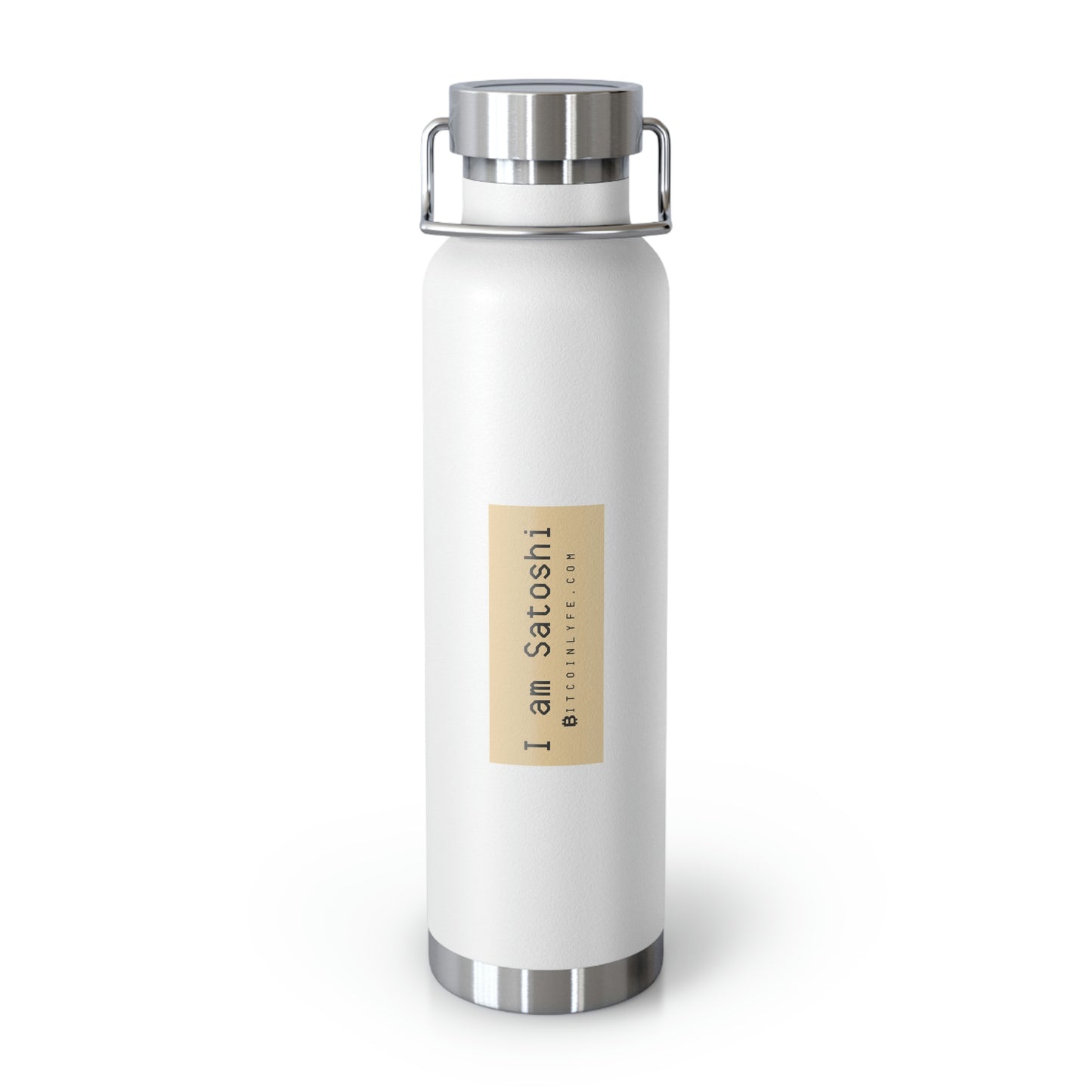 I Am Satoshi 22oz Vacuum Insulated Bottle - Five