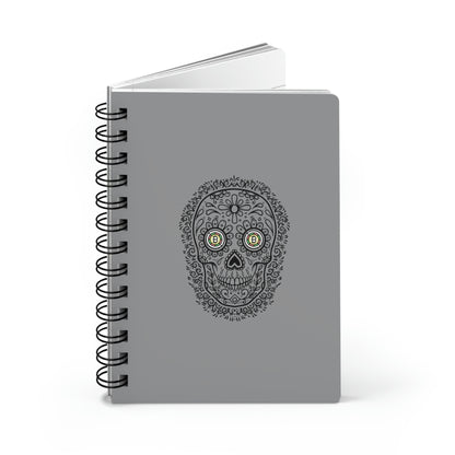 Día de los Muertos BTC Spiral Bound Journal, Tres