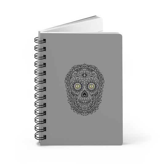 Día de los Muertos BTC Spiral Bound Journal, Tres