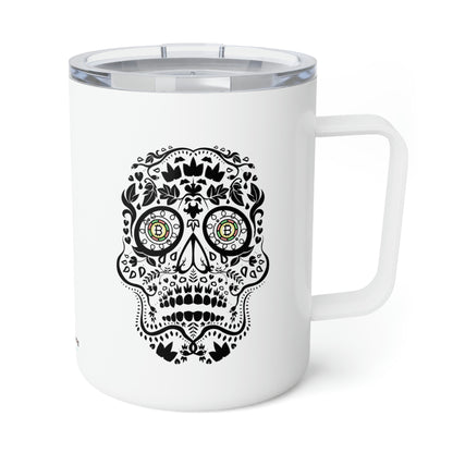 Día de los Muertos BTC 10oz Insulated Coffee Mug, Uno