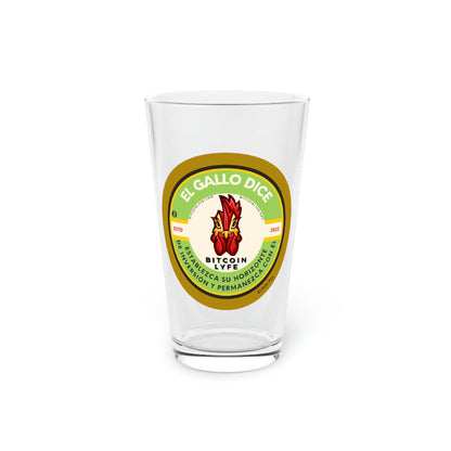 El Gallo PSA Pint Glass, Horizonte