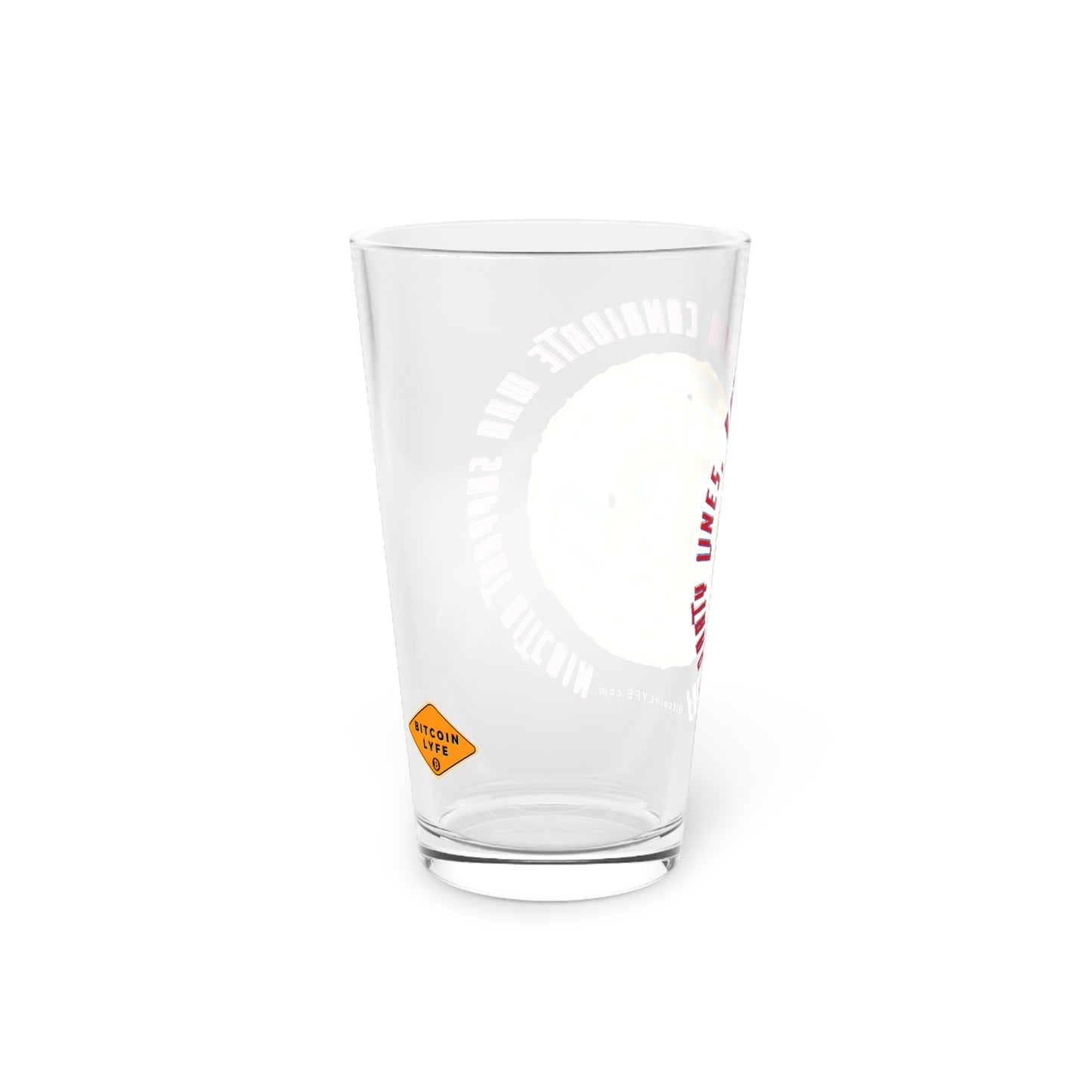 Vote - F*ck Party Lines Pint Glass