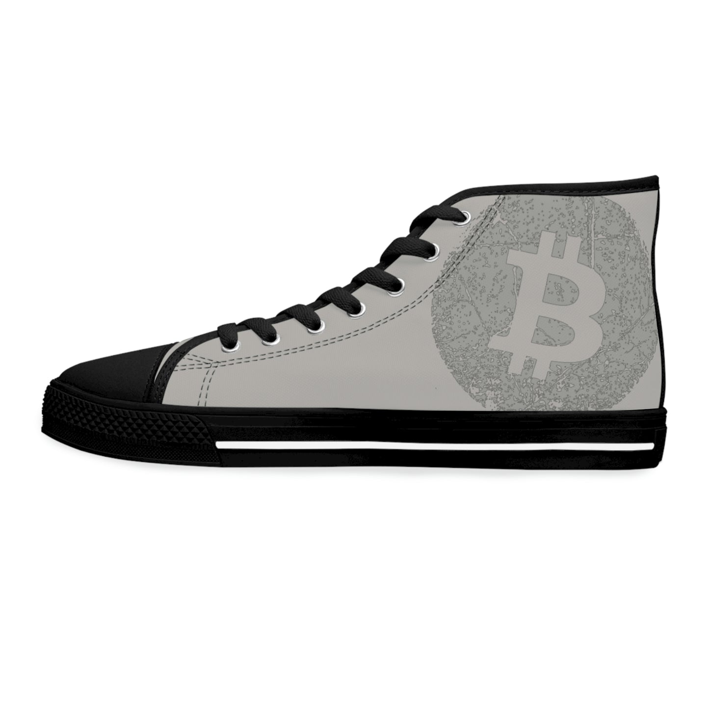 Bitcoin Women's High Top Sneakers, BTC7