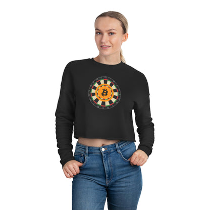 B Marks the Spot Women's Cropped Sweatshirt