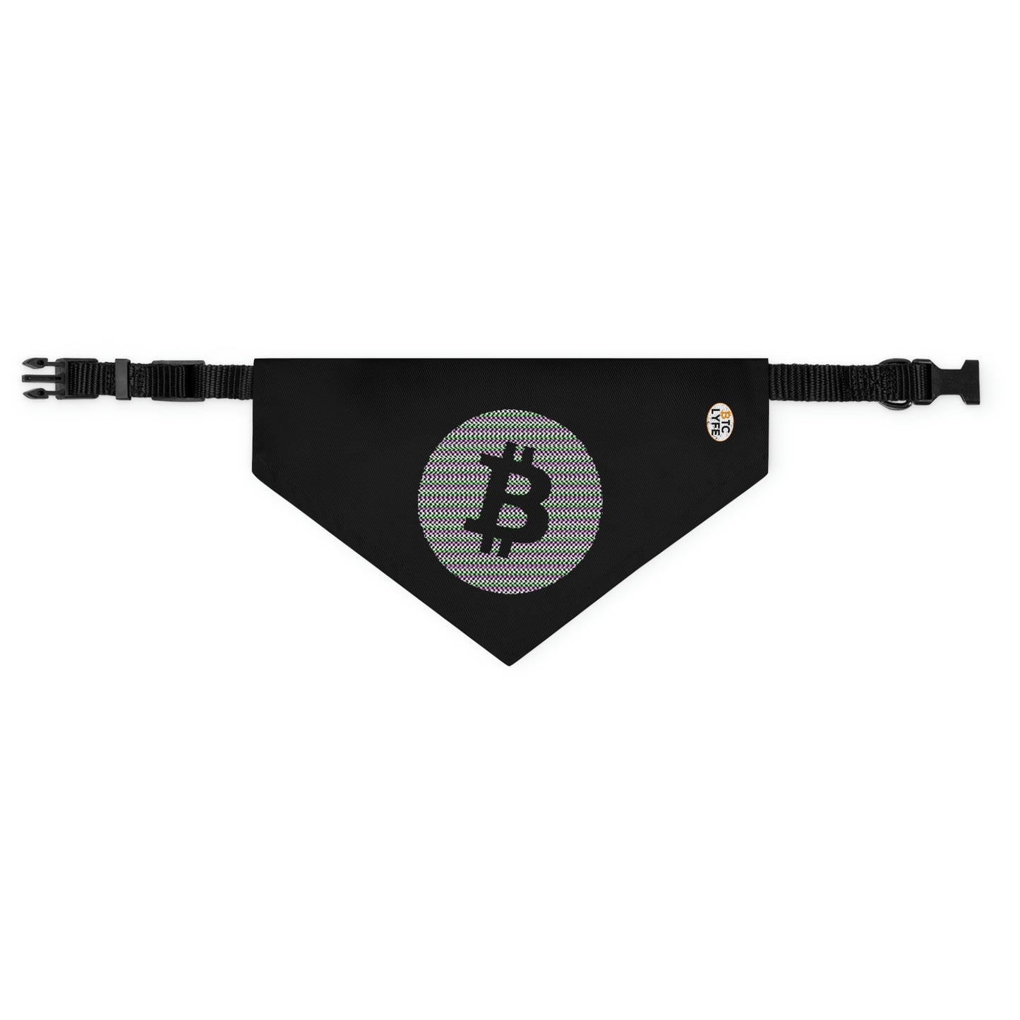 Bitcoin Pet Bandana Collar, BTC6