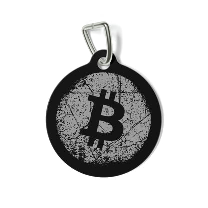 Bitcoin Pet Tag, BTC7