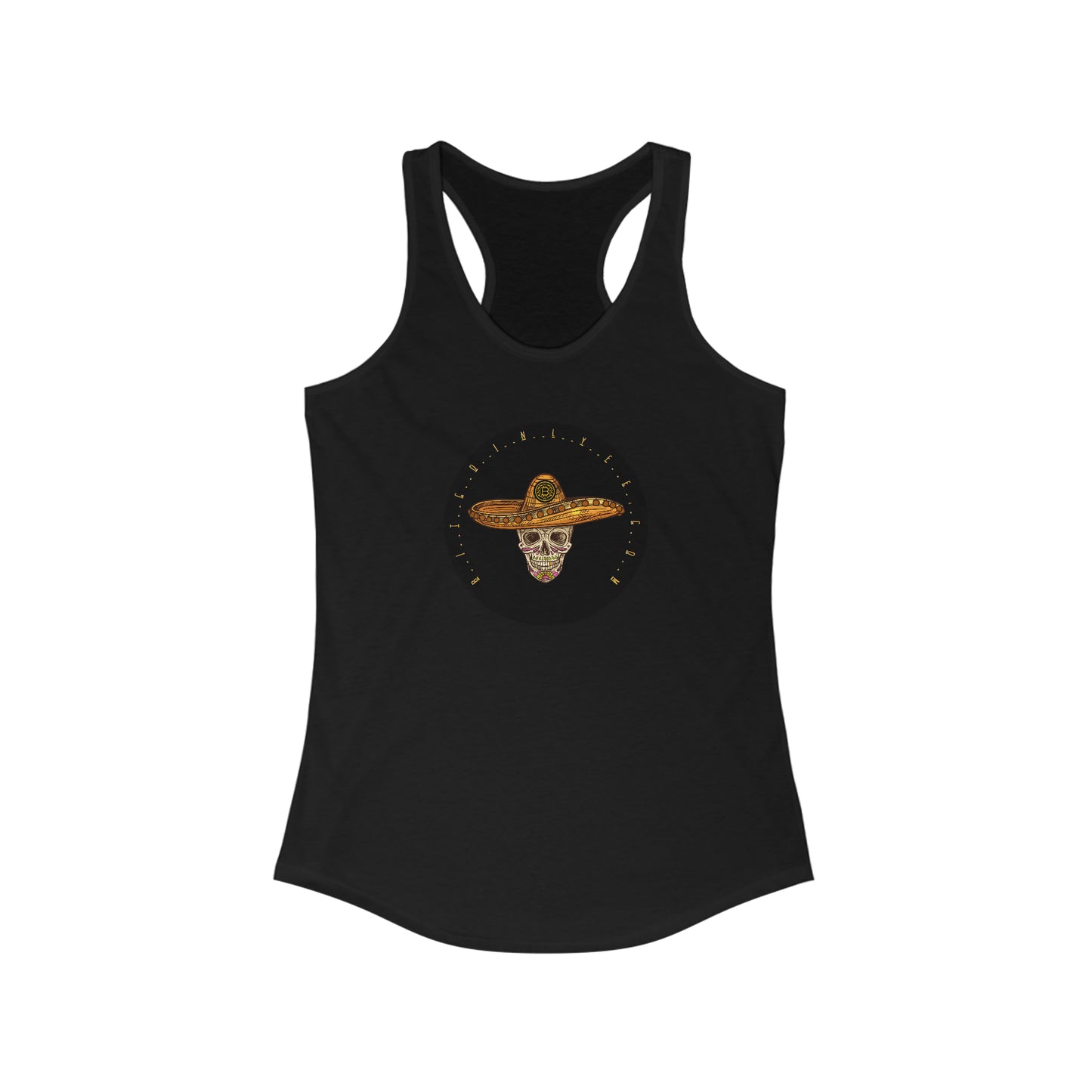 Día de los Muertos BTC Women's Racerback Tank, Veinticuatro