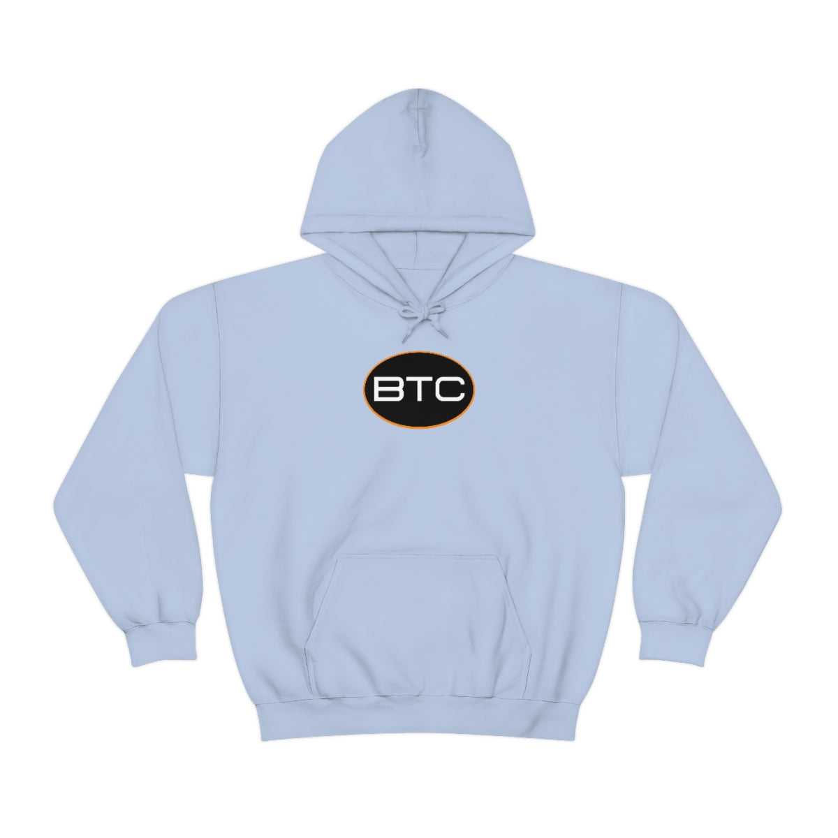 Bitcoin Oval #1 Hoodie, Blackout Version