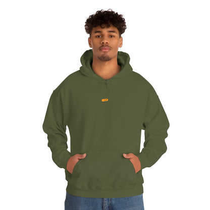 Subtle Orange Pill Hooded Sweatshirt