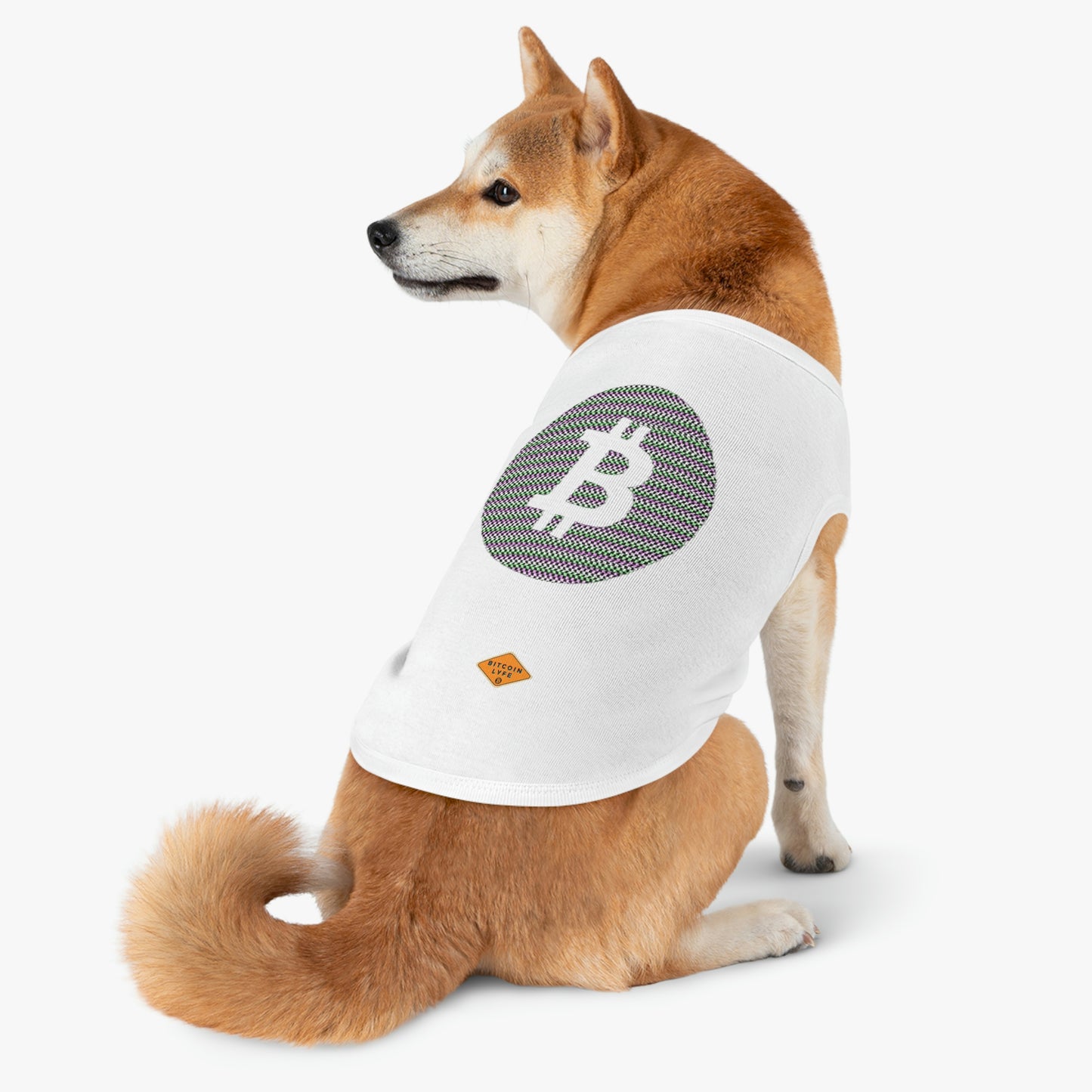 Bitcoin Pet Tank Top, BTC6