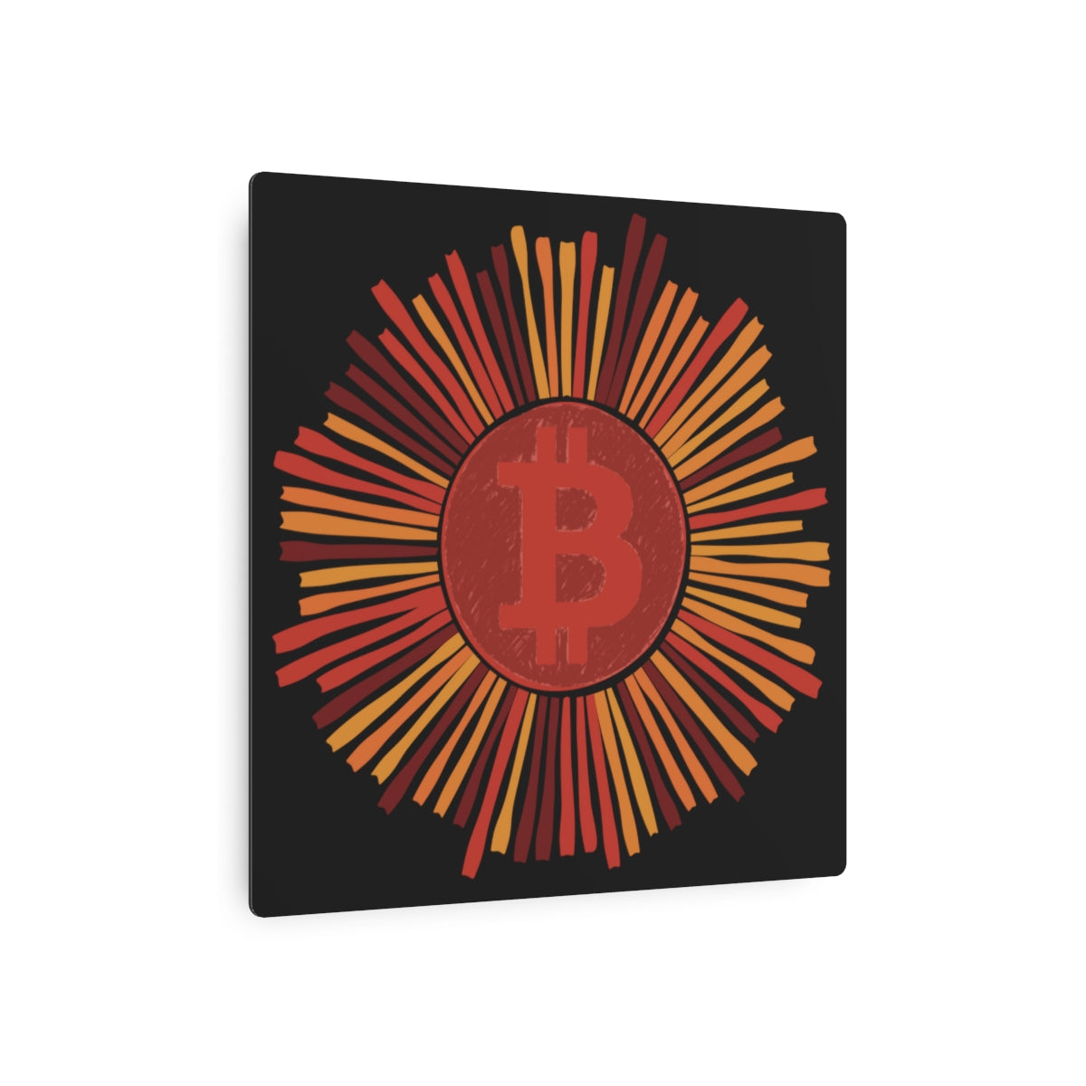 bTCsUN Five Metal Art Sign