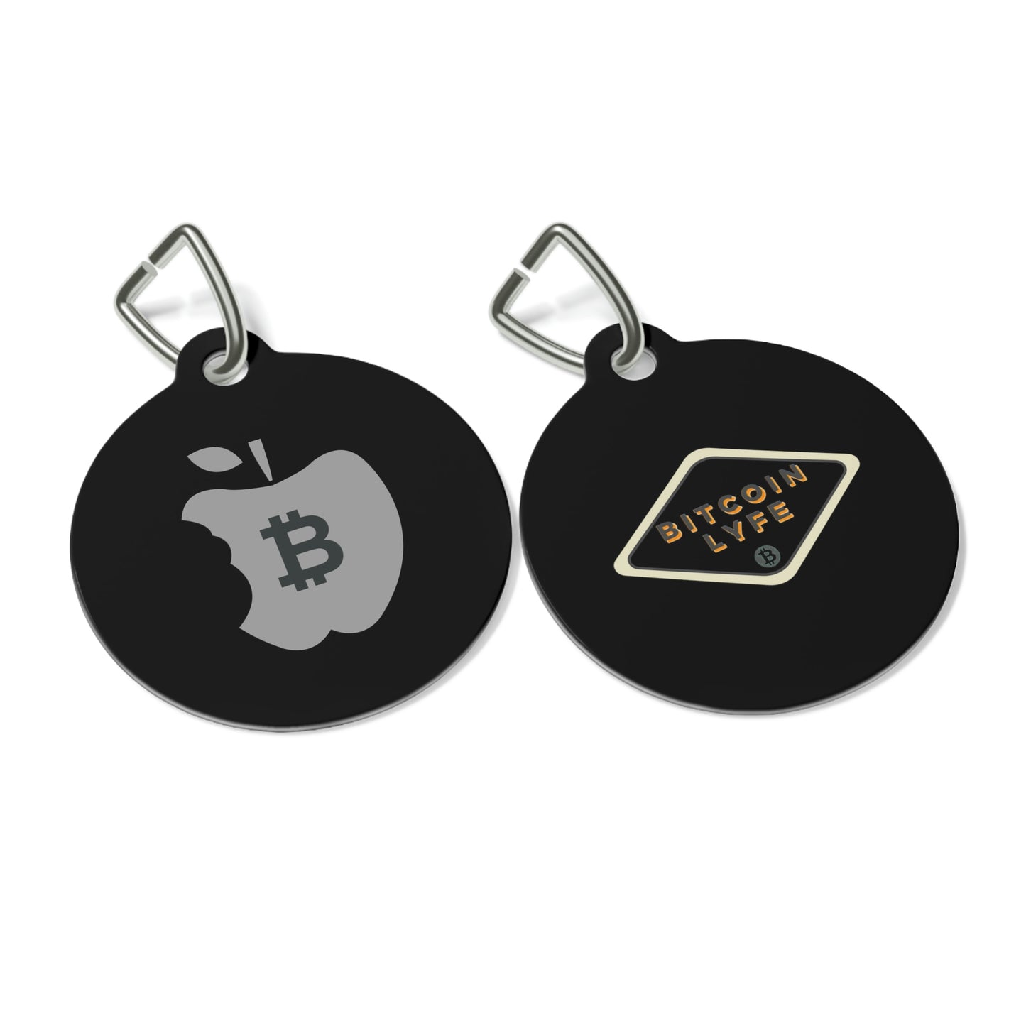 The B Apple Pet Tag