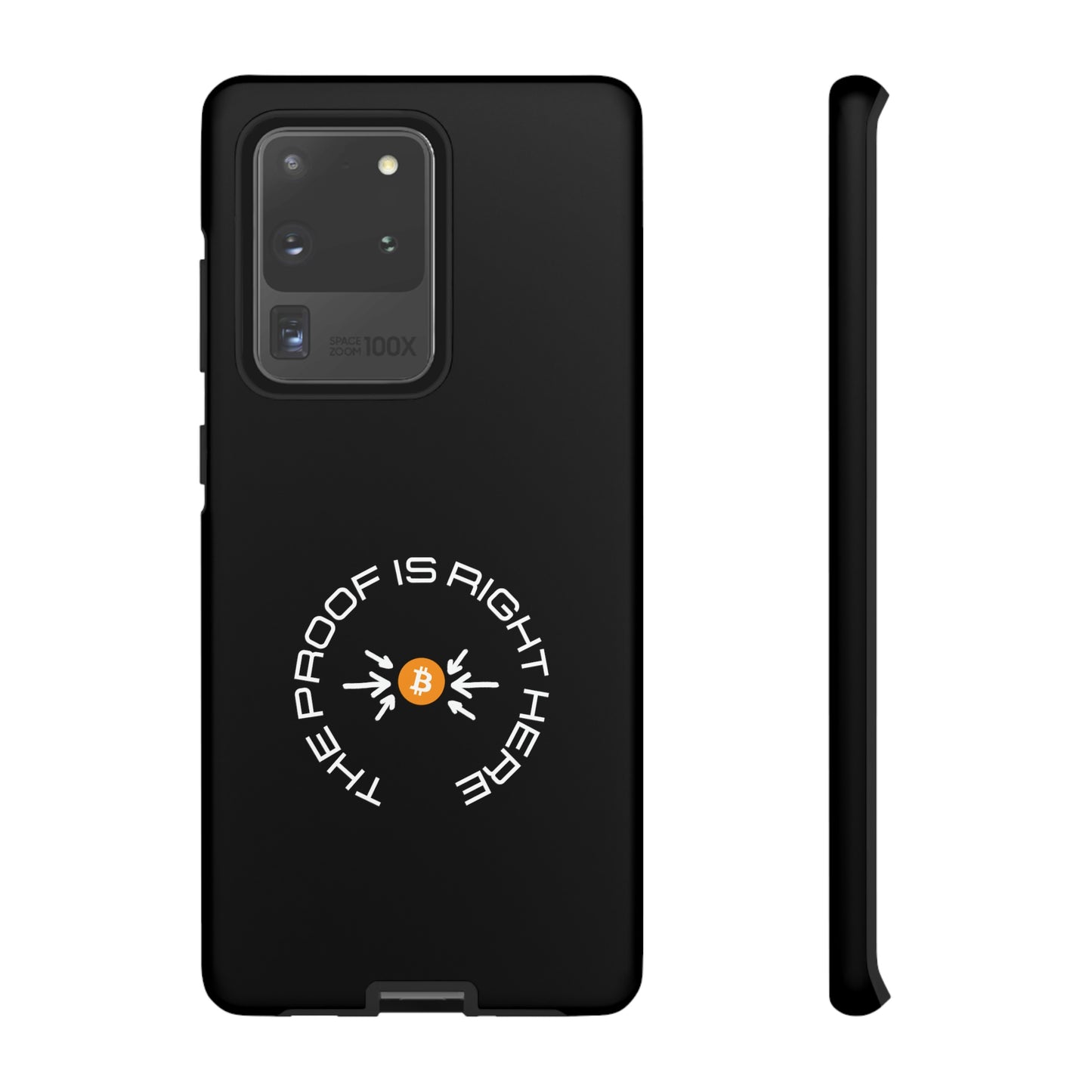 Tough Phone Case - BTC Proof Right Here #5