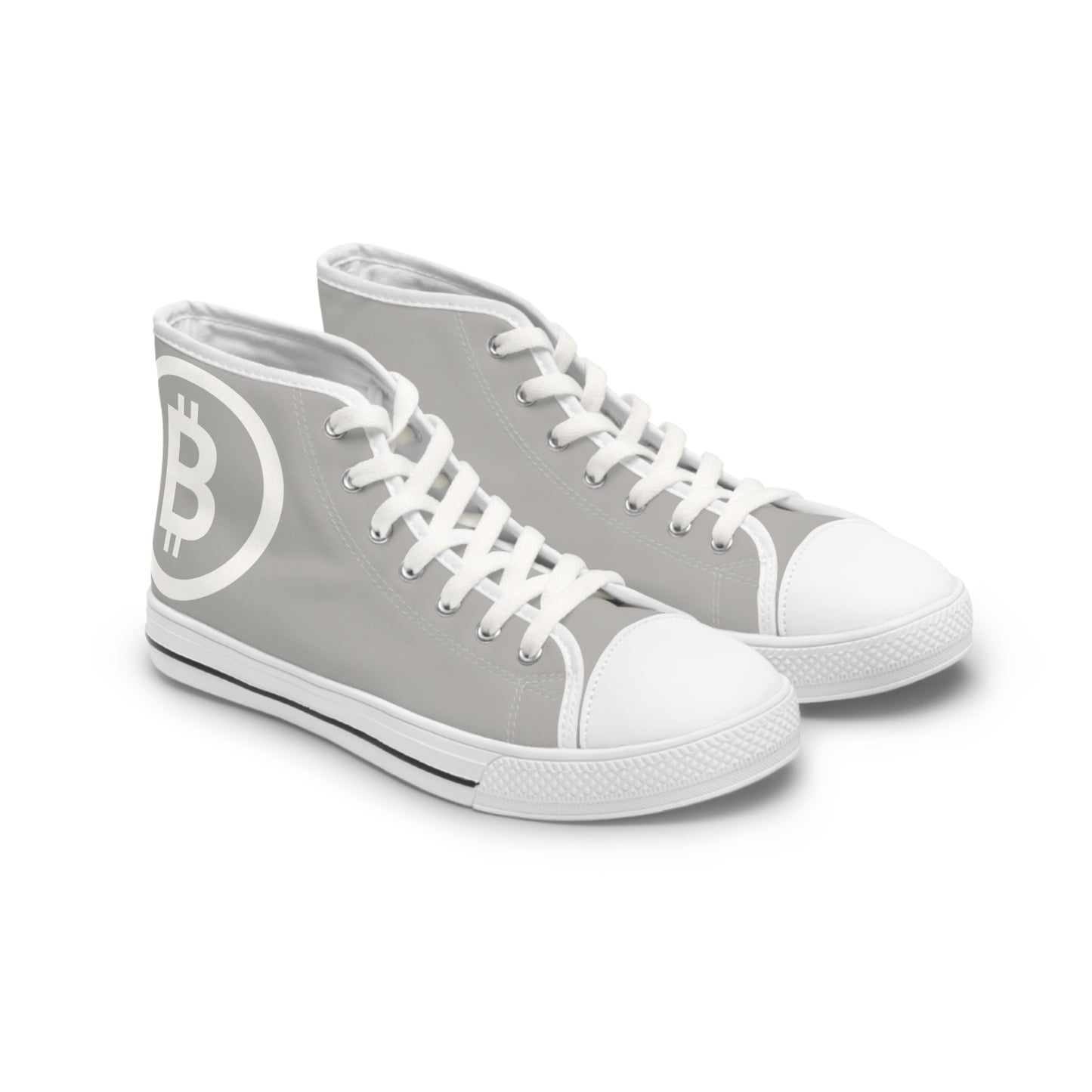 Bitcoin Women's High Top Sneakers, BTC4