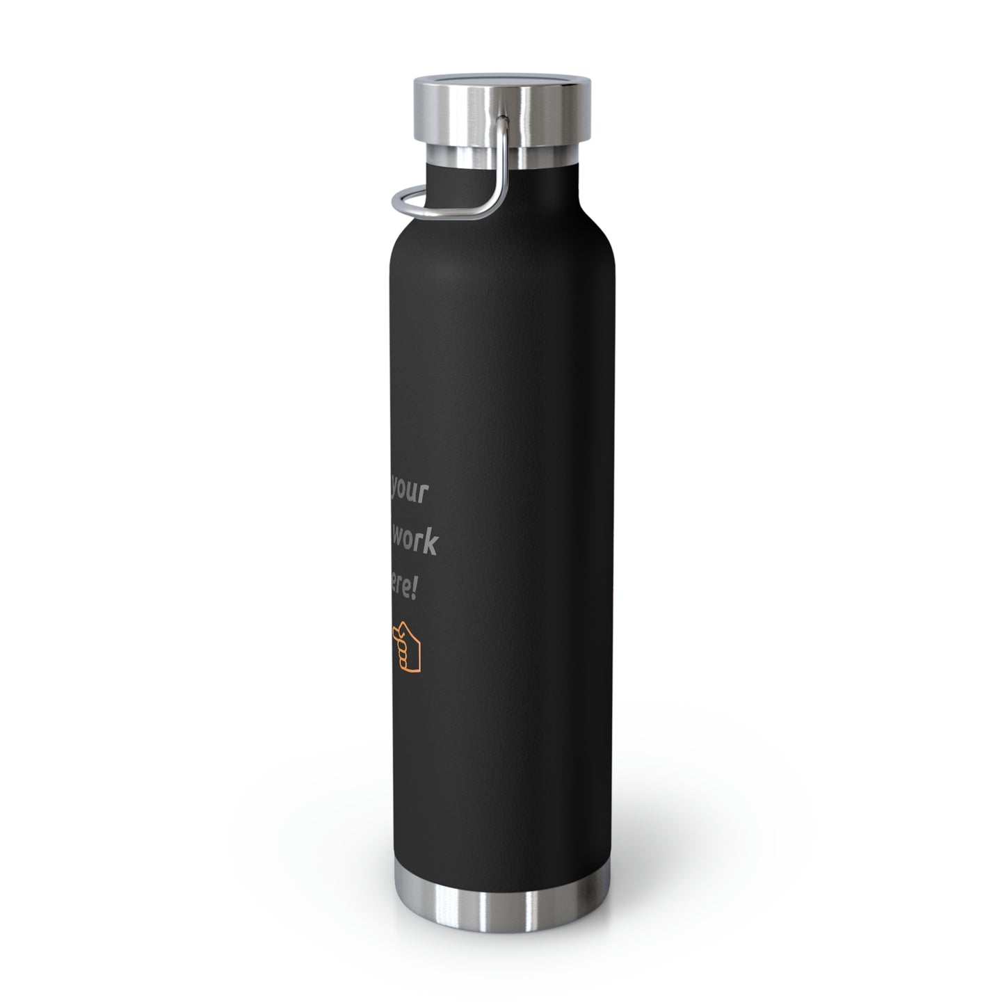 BTC Proof Right Here 22oz Vacuum Insulated Bottle #4