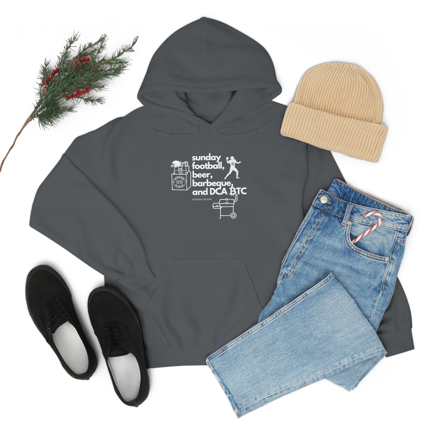 BBQ and DCA BTC Hooded Sweatshirt