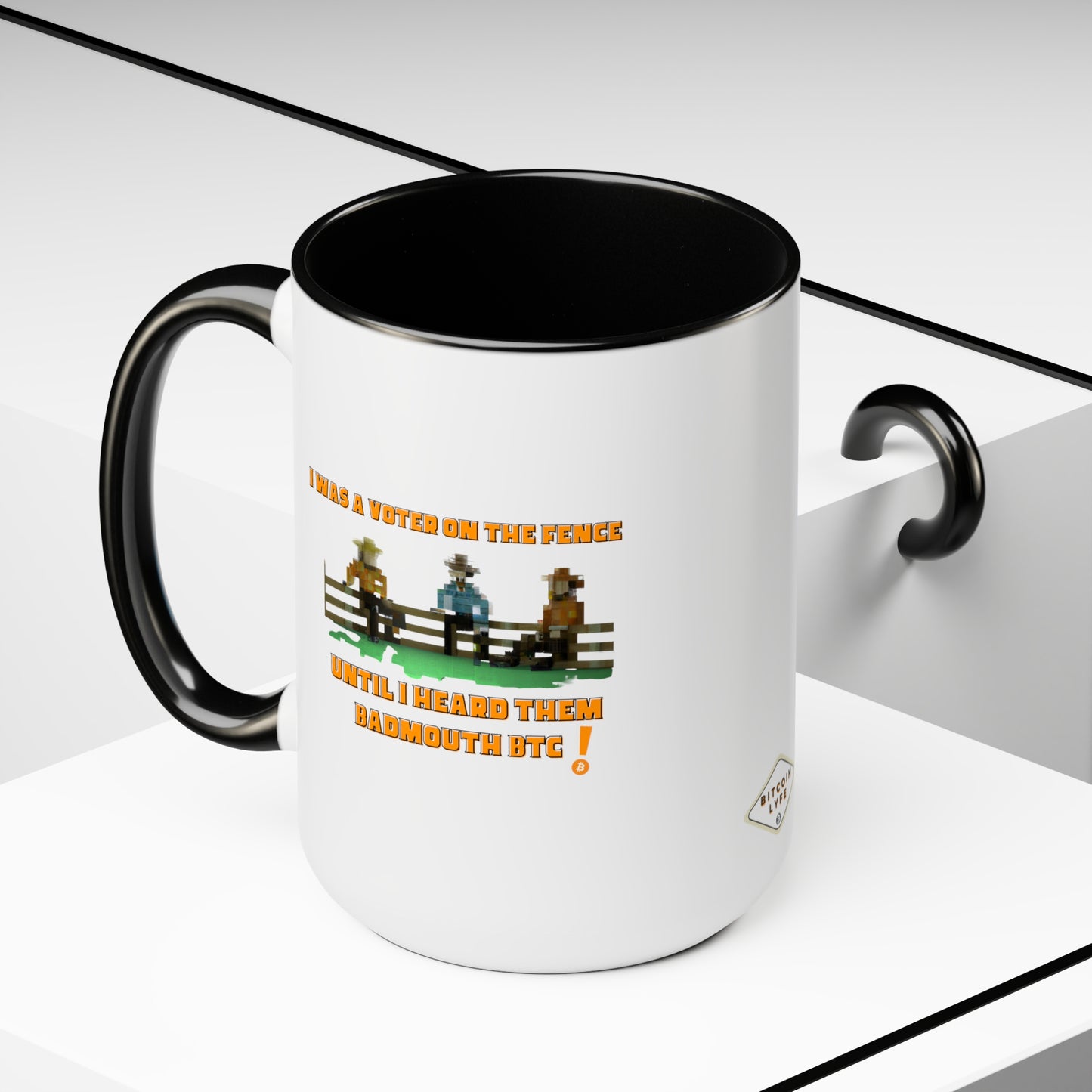 Vote - No Fence Mug