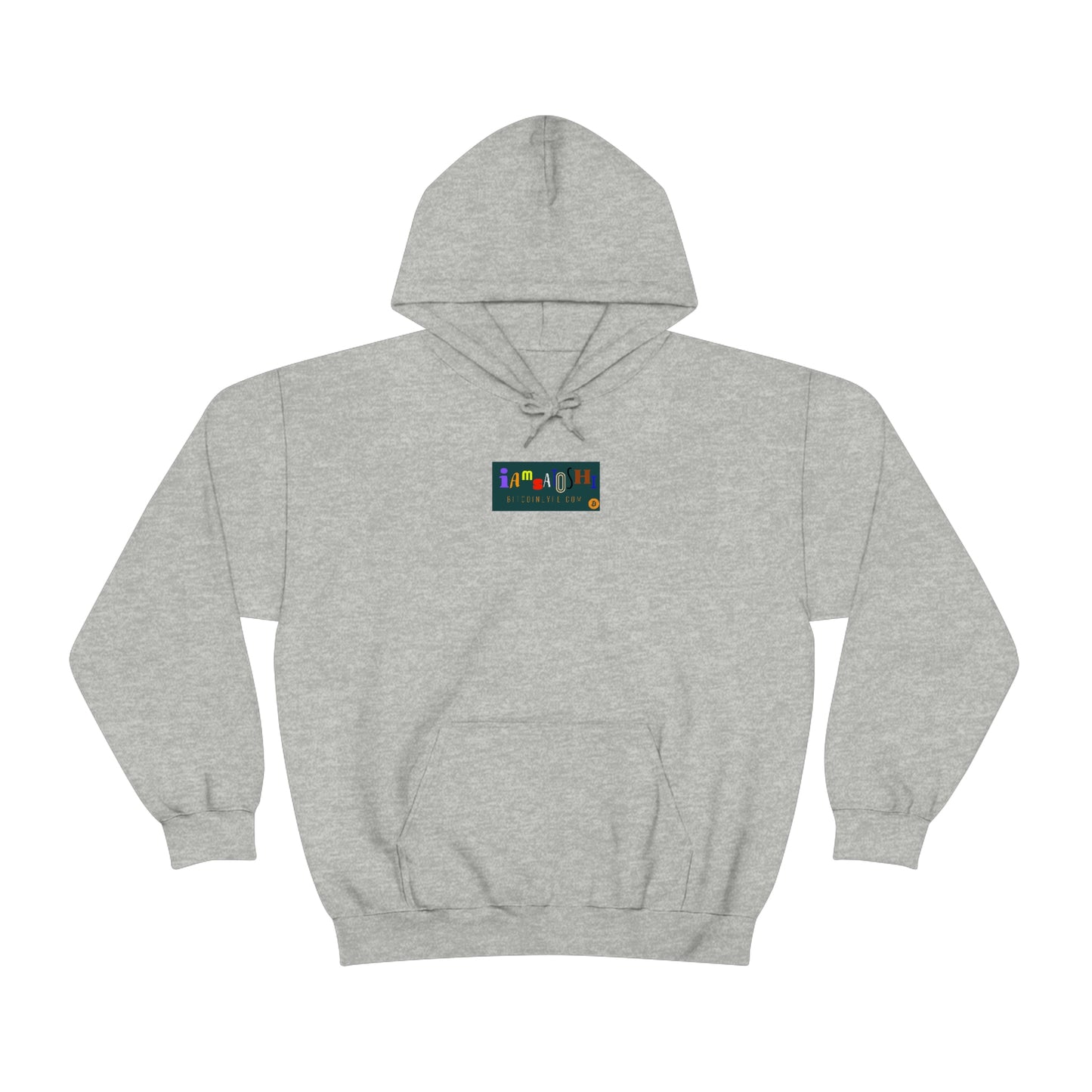 I am Satoshi Hooded Sweatshirt - Three