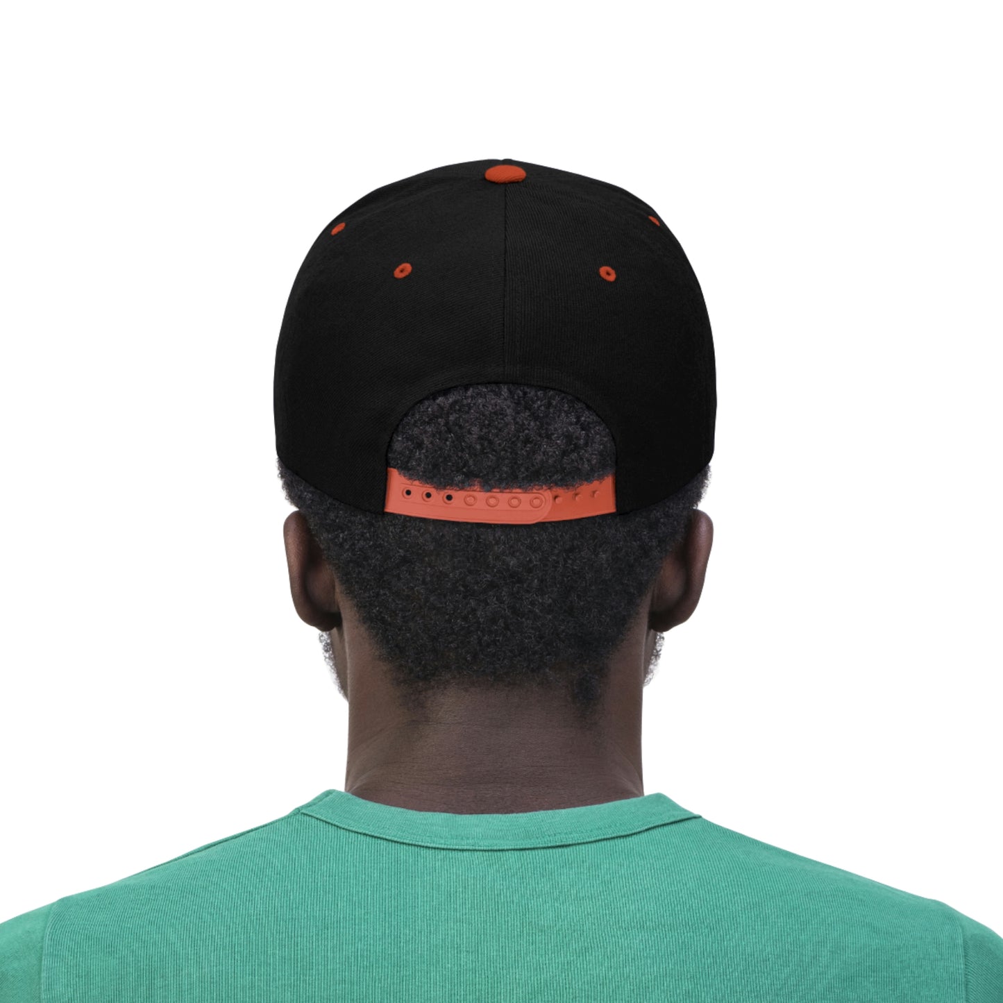 The B Apple Flat Bill Hat, Four Colors