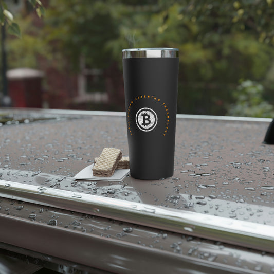 Bitcoin LYFE Civilization Altering Tumbler, 22oz