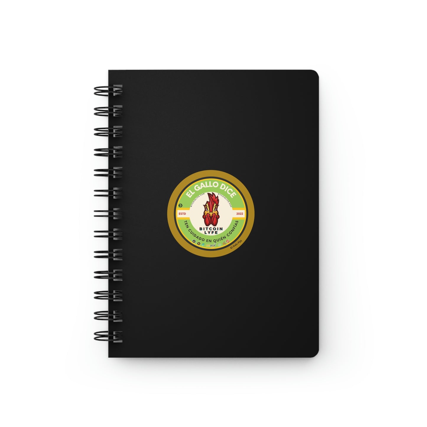 El Gallo PSA Spiral Bound Journal, Cuidado