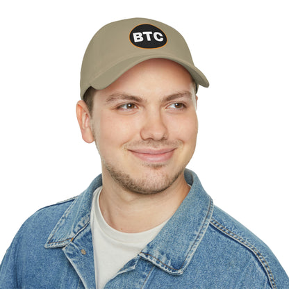 Bitcoin Oval #2 Low Profile Baseball Cap