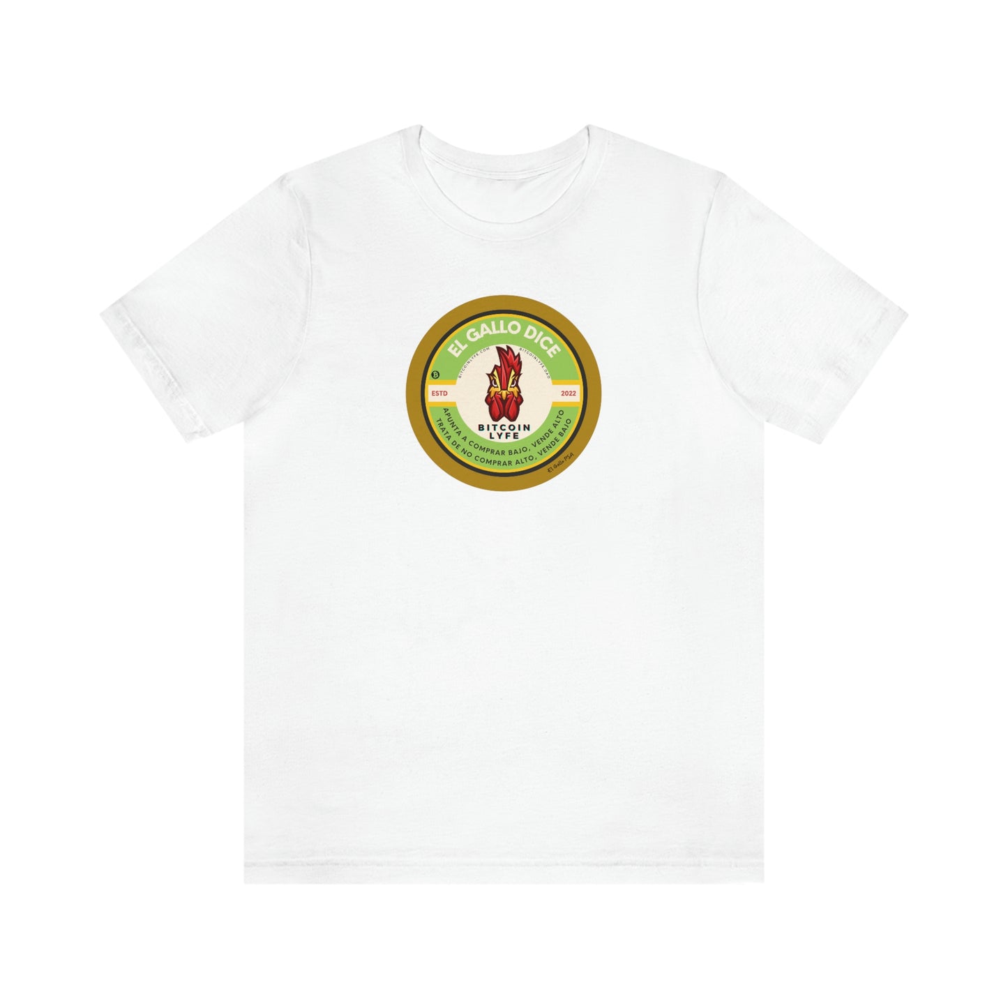 El Gallo PSA, Comprar Bajo Short Sleeve Tee