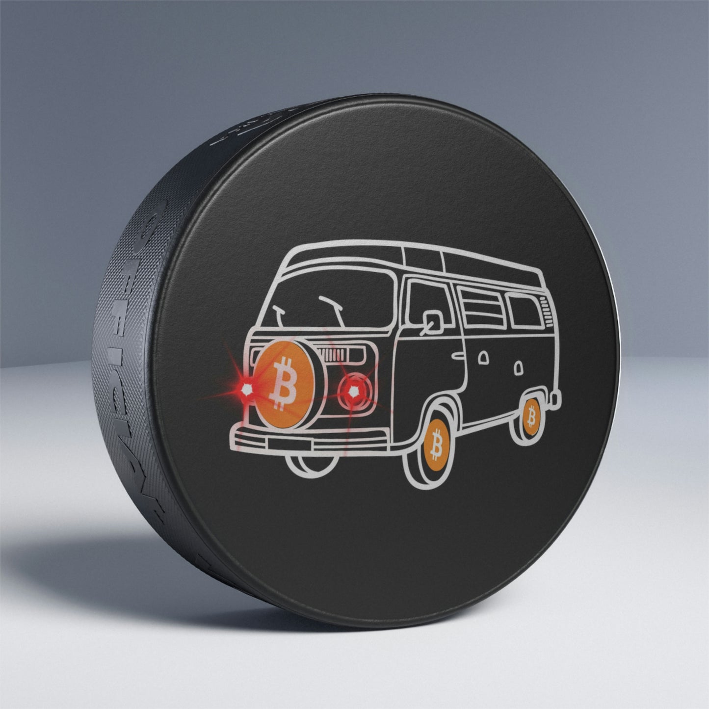 BW Van Hockey Puck