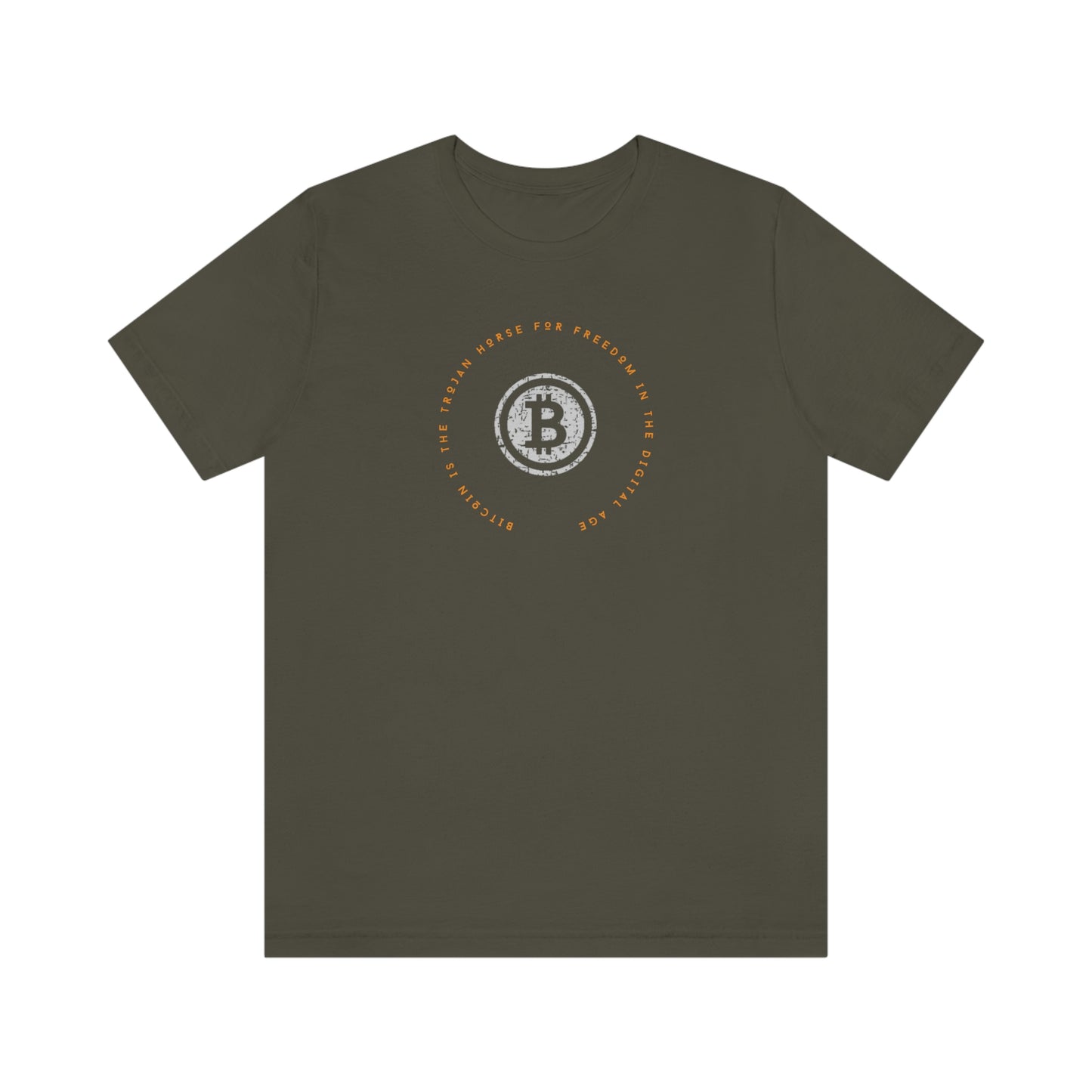 Bitcoin LYFE Trojan Horse T-Shirt