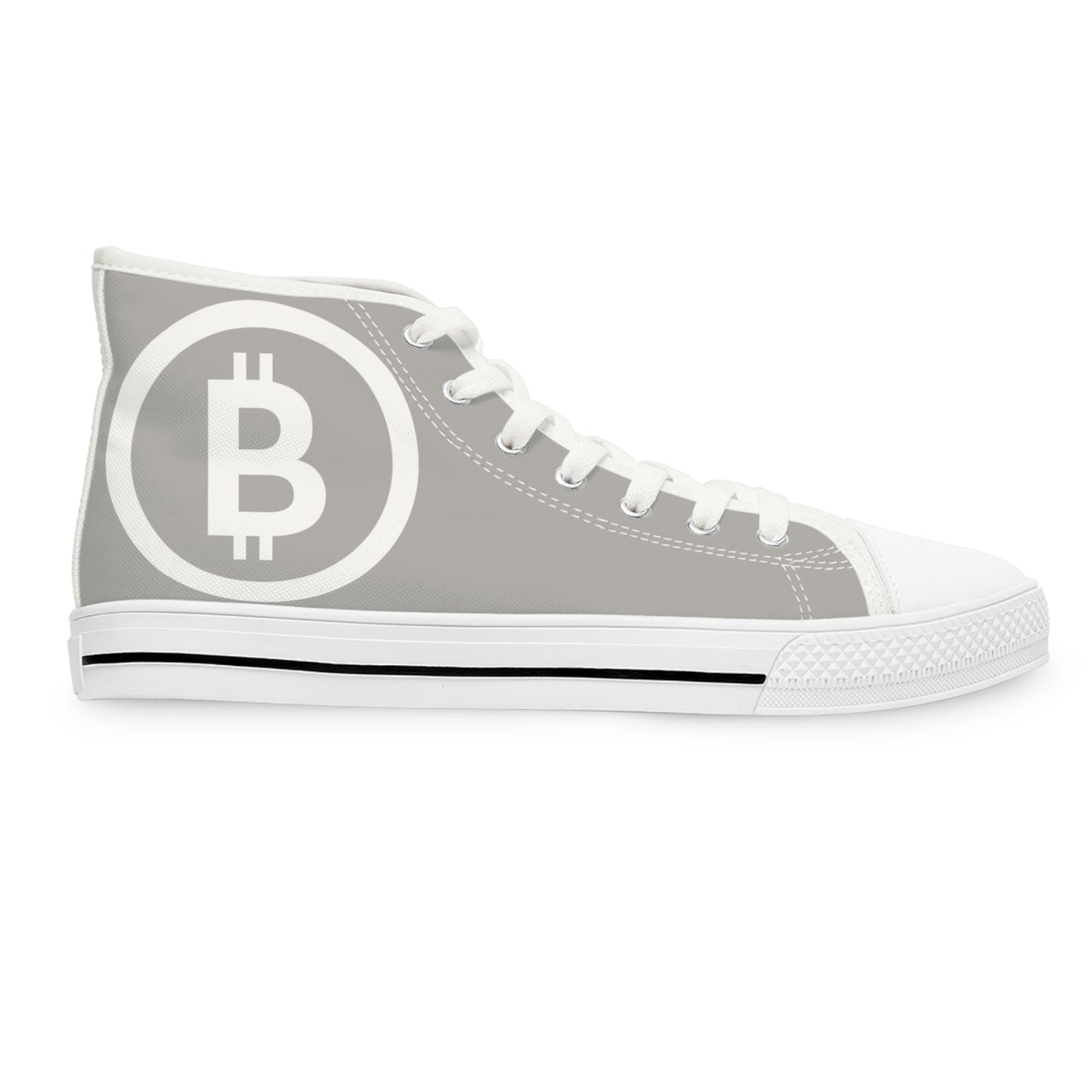 Bitcoin Women's High Top Sneakers, BTC4