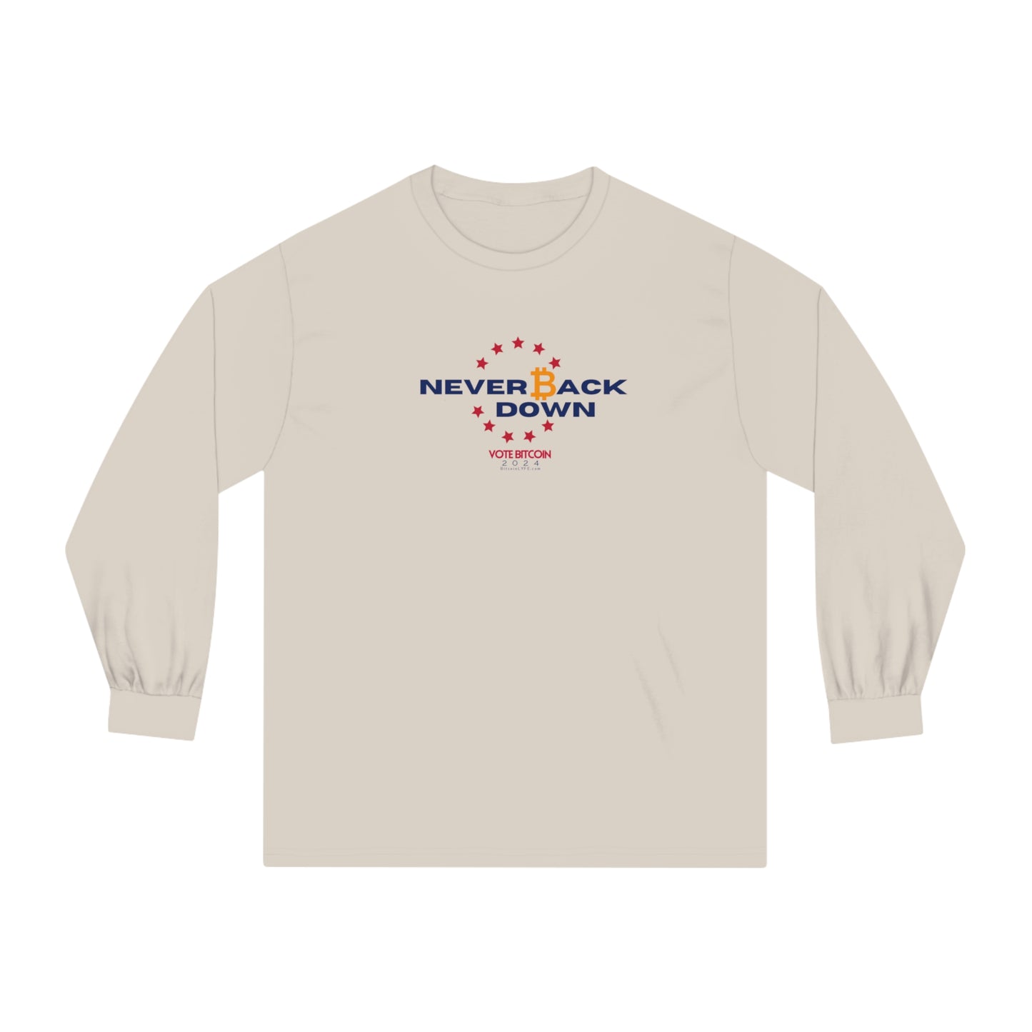 Vote - Bitdesan Long Sleeve T-Shirt