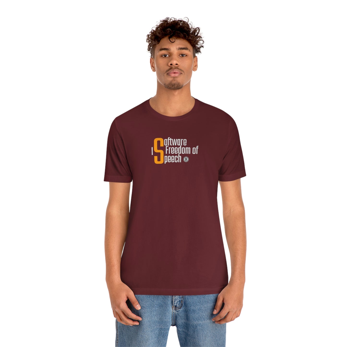 Bitcoin LYFE SW Free Speech T-Shirt