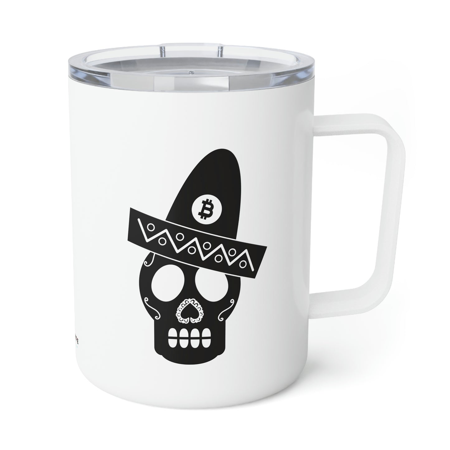 Día de los Muertos BTC 10oz Insulated Coffee Mug, Veinticinco