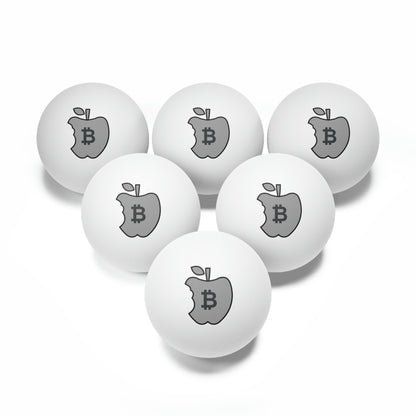 The B Apple Ping Pong Balls