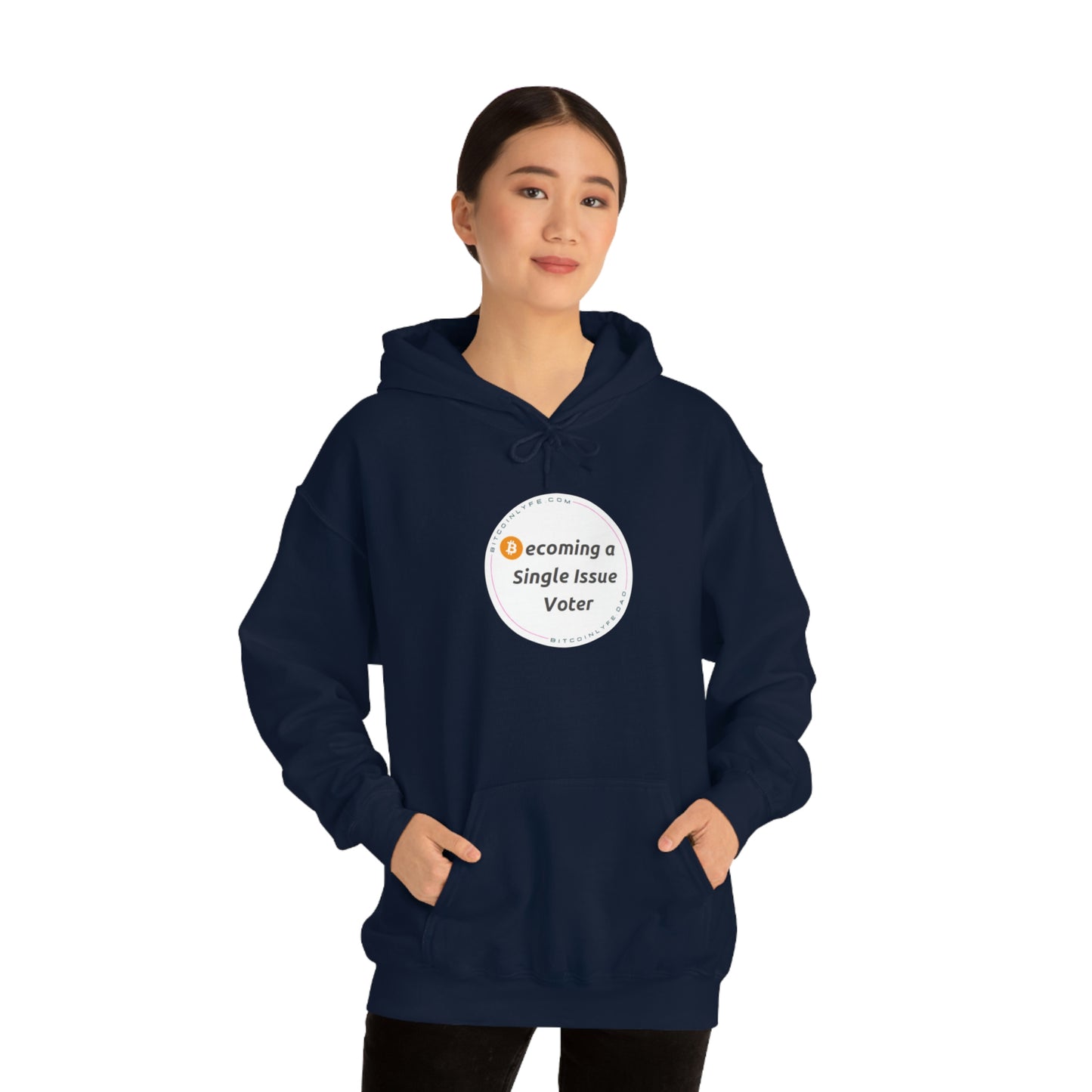 Becoming a Single Issue Voter Hooded Sweatshirt 1