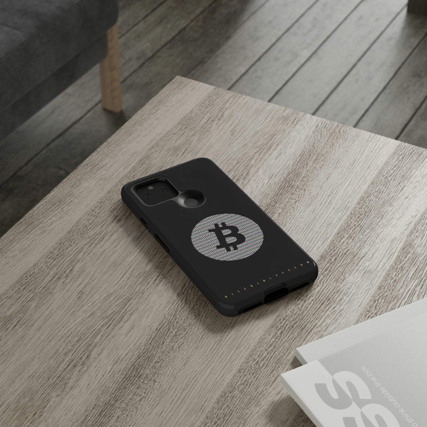 Bitcoin Tough Phone Case, BTC6