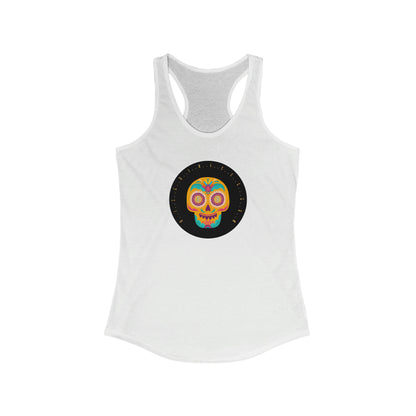 Día de los Muertos BTC Women's Racerback Tank, Diecisiete