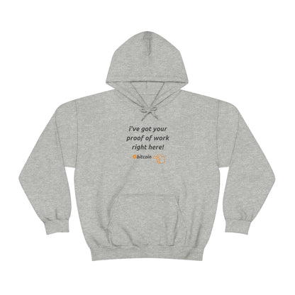 BTC Proof Right Here Hoodie #4