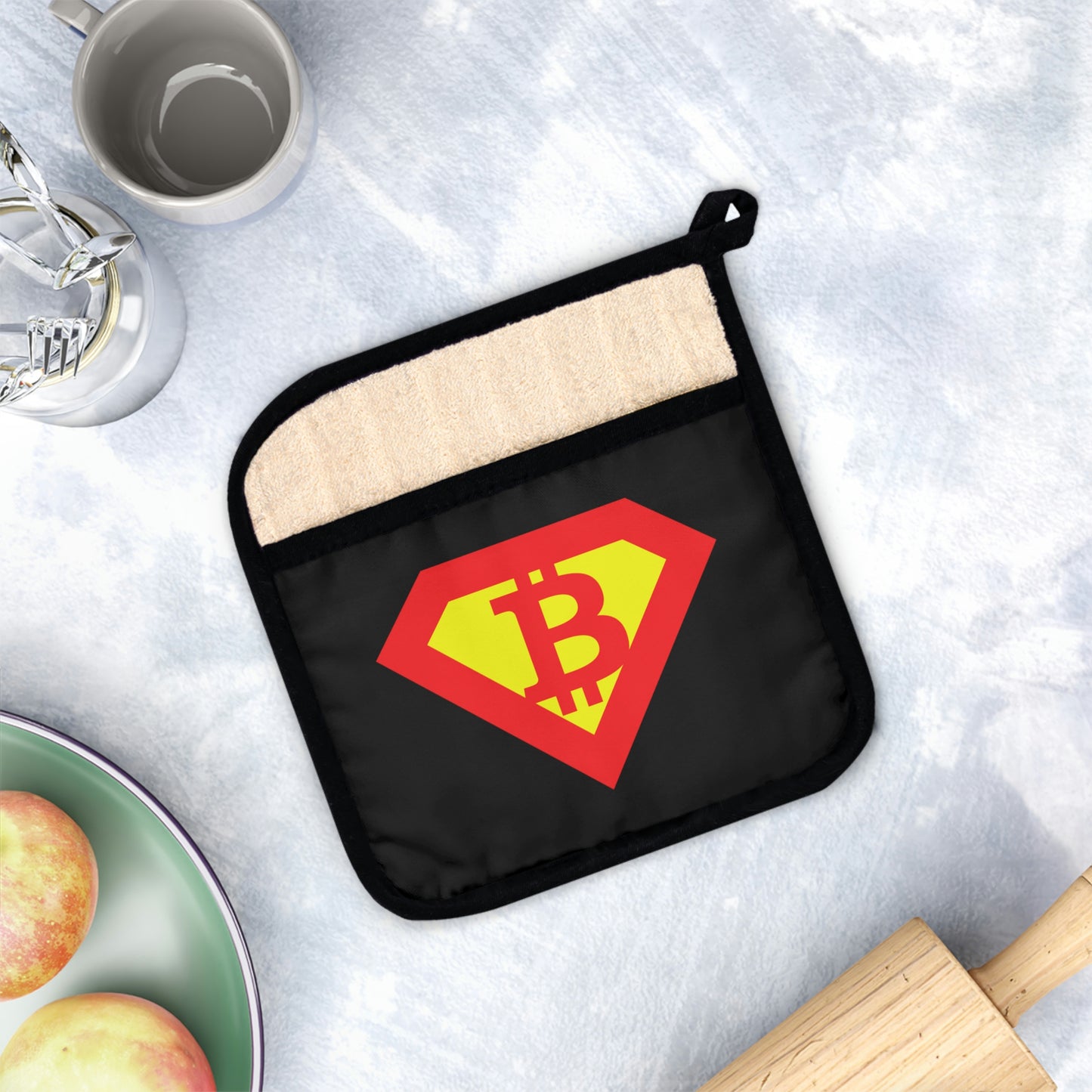 Super B Pot Holder with Pocket