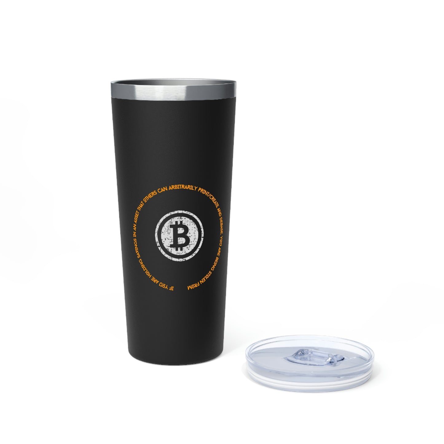 Bitcoin LYFE Debase Tumbler, 22oz