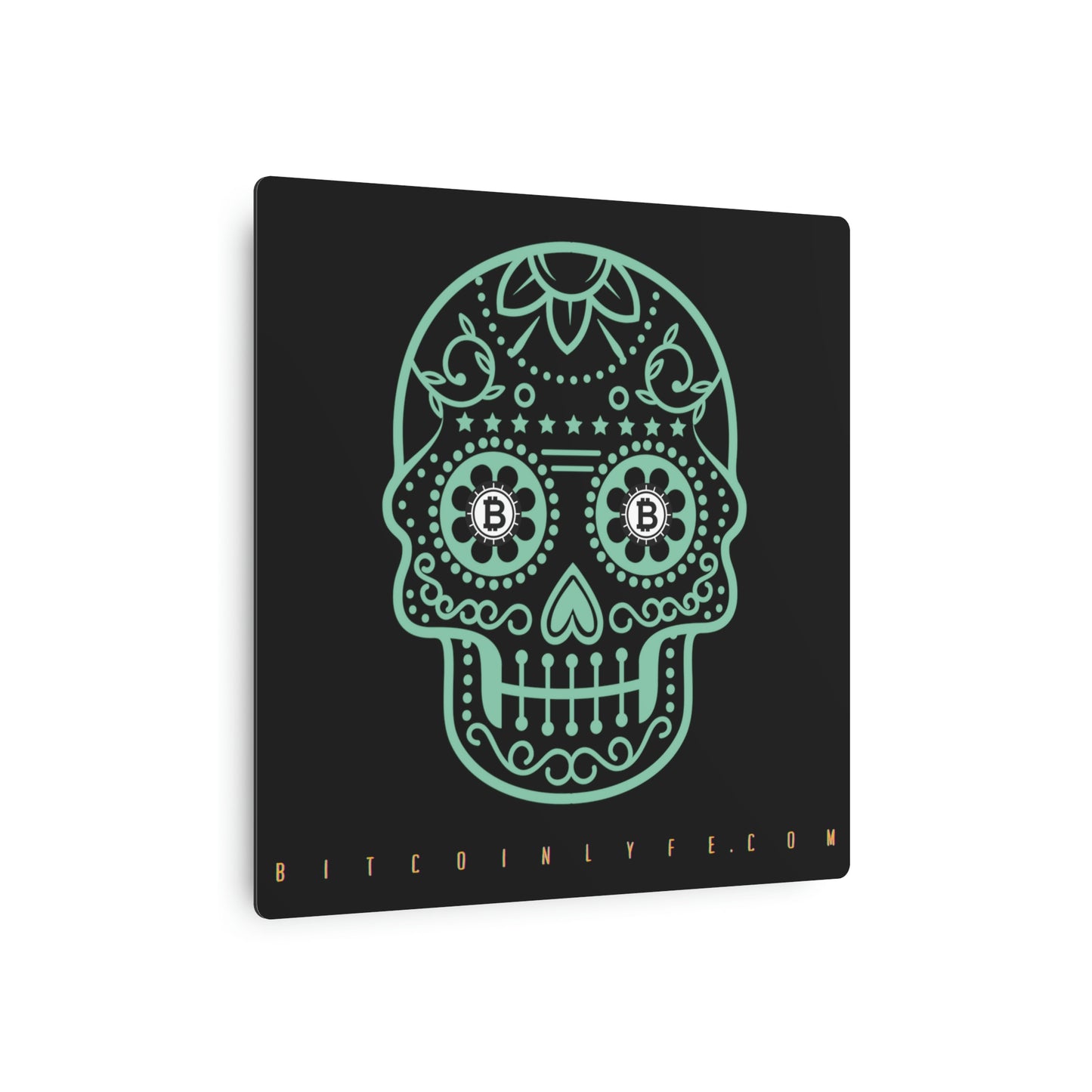 Copy of Día de los Muertos Metal Art Sign, Diez