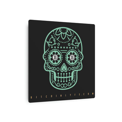 Copy of Día de los Muertos Metal Art Sign, Diez