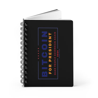 Vote - Bit...Sovereignty Spiral Bound Journal