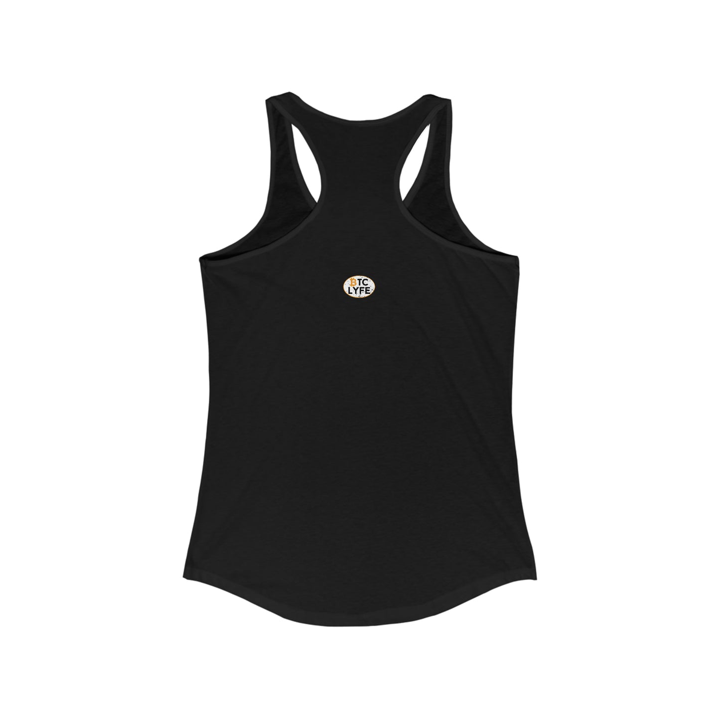 Bitcoin LYFE SW Free Speech Women's Racerback Tank