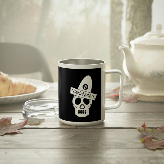 Día de los Muertos BTC 10oz Insulated Coffee Mug, Veintiséis