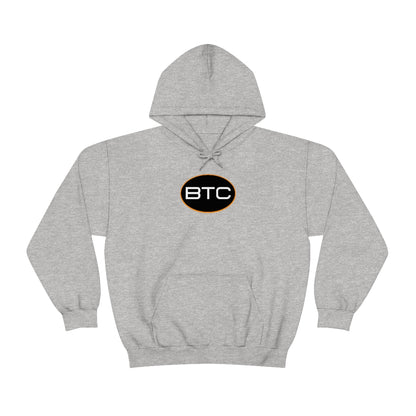 Bitcoin Oval #1 Hoodie, Blackout Version