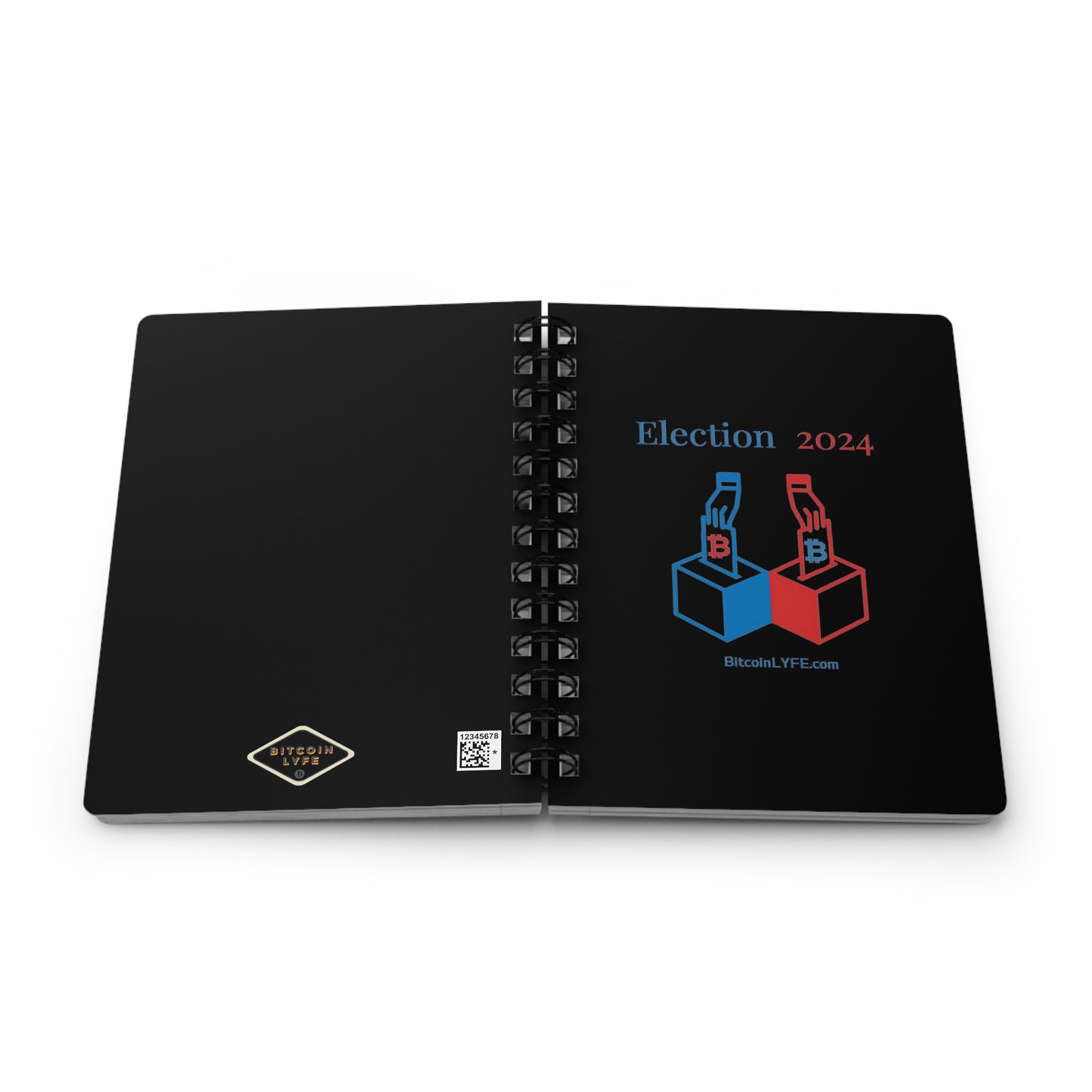 Bit-Election Spiral Bound Journal