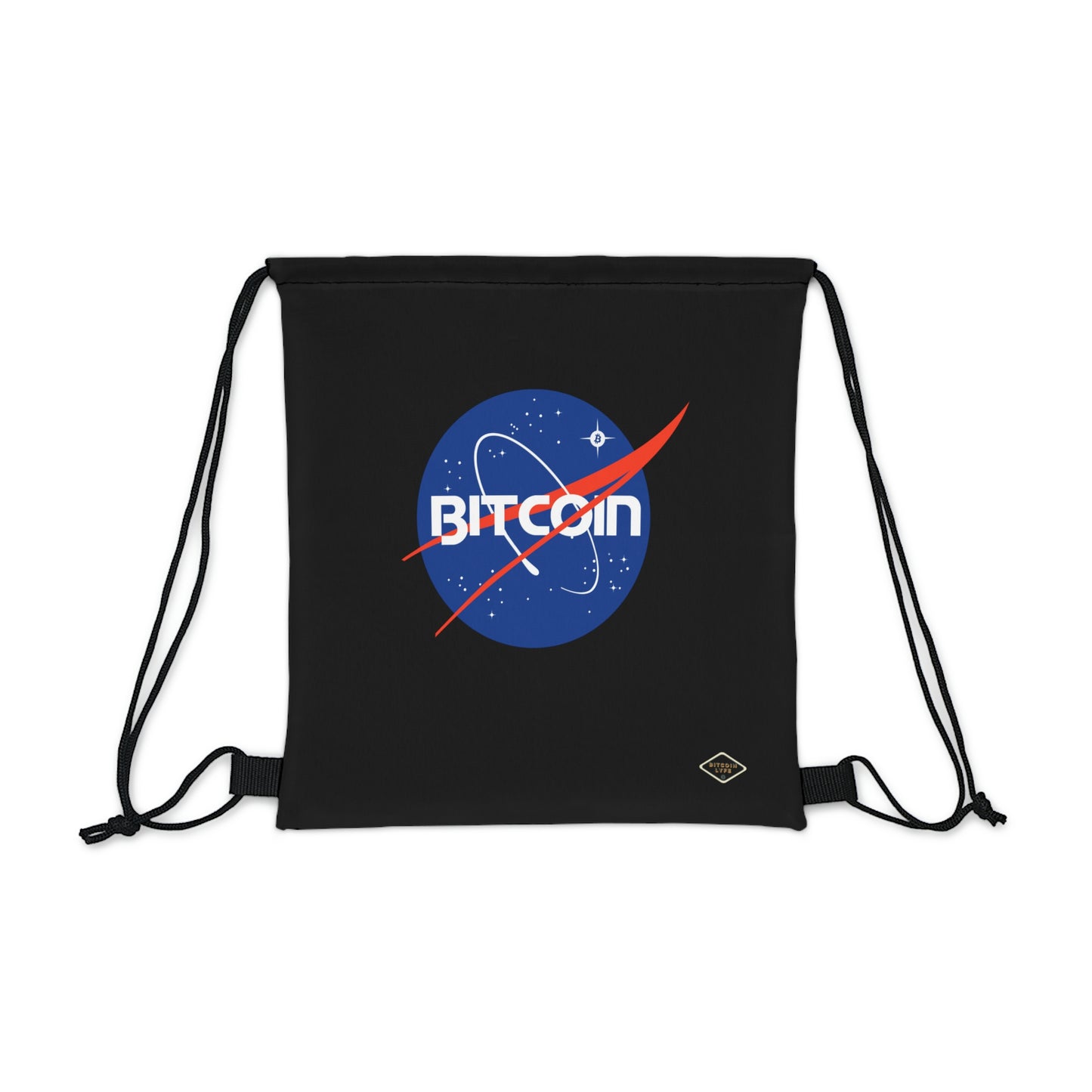 B in Space1 Outdoor Drawstring Bag