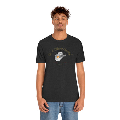 Bitcoin LYFE BTC Cowboy T-Shirt