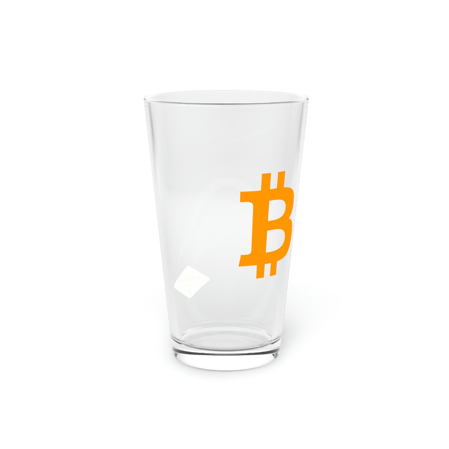 Bitcoin Pint Glass, BTC3